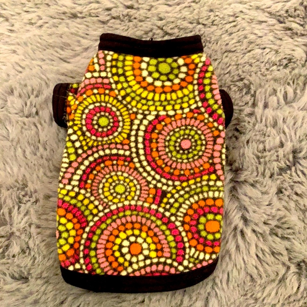 COZY MULTICOLOR XS DOG SWEATER